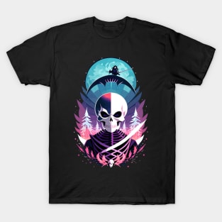 Halloween party design skull T-Shirt